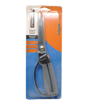 Fiskars Pinking Shears With Softgrip Lined Handles