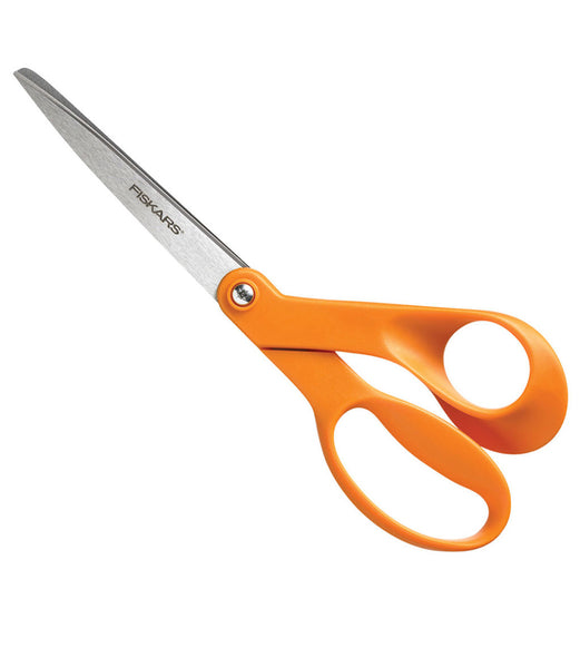 Fiskars 1005148 Universal Classic Scissor, 1.7 x 20.9 x 7.8 cm, Orange