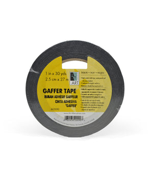 Art Alternative Black Gaffers Tape 1 inch x 30 yards