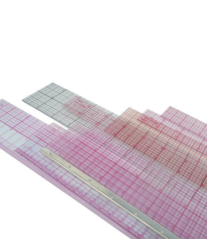 8ths Graph Beveled Ruler