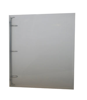 Clear, Flexible, 3-Ring Binder (Multiple Sizes)