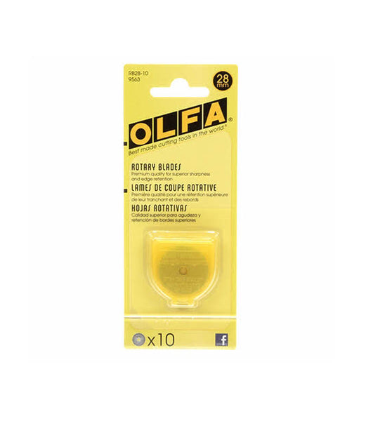 Olfa 28mm, Rotary Blade Refill (Pack of 2, 5, and 10) - Columbia Omni Studio