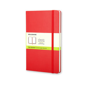 Pocket Moleskine Notebook  3-1/2" x 5-1/2", Red Cover (Various Styles)
