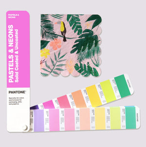 PASTELS & NEONS GUIDE - COATED & UNCOATED (GG1504C)