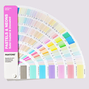 PASTELS & NEONS GUIDE - COATED & UNCOATED (GG1504C)