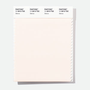 Pantone Polyester Swatch Card 11-0610 TSX Silence