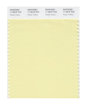 Pantone SMART Color Swatch 11-0616 TCX Pastel Yellow
