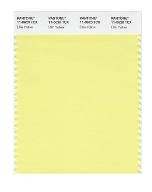 Pantone SMART Color Swatch 11-0620 TCX Elfin Yellow