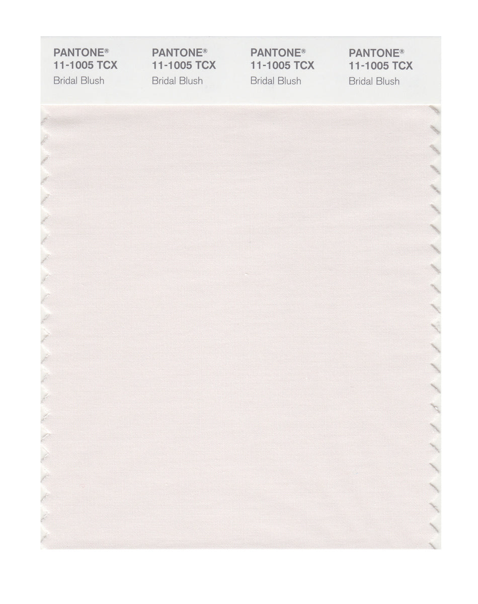 Pantone SMART Color Swatch Card 11-1005 TCX Bridal Blush - Columbia ...