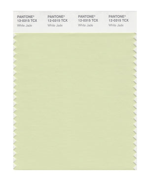 Pantone SMART Color Swatch 12-0315 TCX White Jade