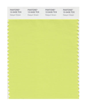 Pantone SMART Color Swatch 12-0435 TCX Daiquiri Green