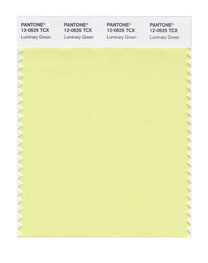 Pantone SMART Color Swatch 12-0525 TCX Luminary Green