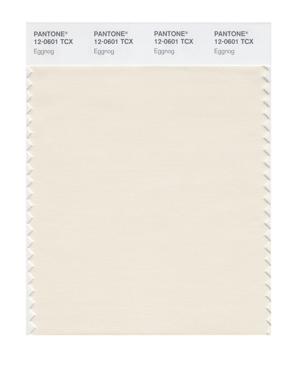 Pantone SMART Color Swatch Card 12 0601 TCX Eggnog Columbia Omni Studio pantone-smart-color-swatch-card-12-0601-tcx-eggnog-columbia-omni-studio