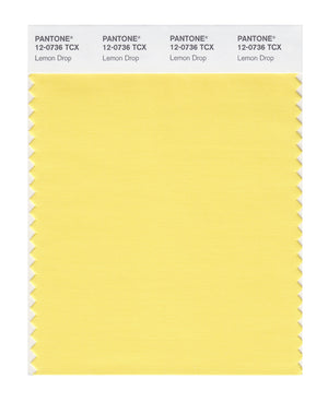 Pantone SMART Color Swatch 12-0736 TCX Lemon Drop