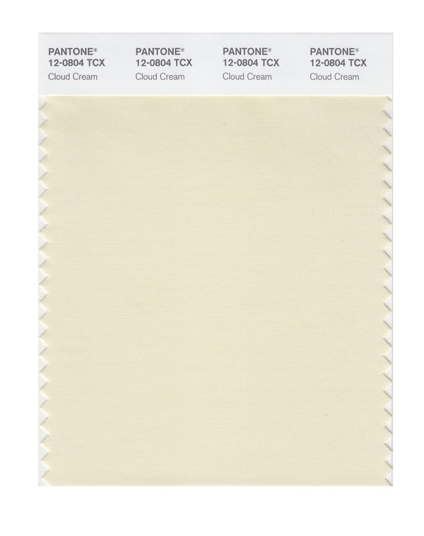 Pantone SMART Color Swatch Card 12 0804 TCX Cloud Cream Columbia Omni Pantone SMART Color Swatch Card 12 0804 TCX Cloud Cream Columbia Omni