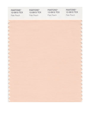Pantone SMART Color Swatch 12-0915 TCX Pale Peach