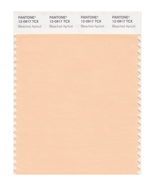 Pantone SMART Color Swatch 12-0917 TCX Bleached Apricot