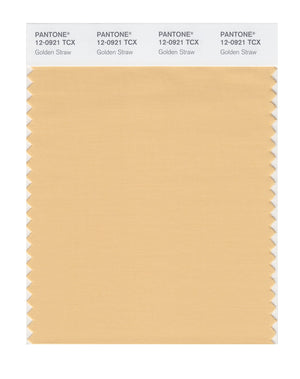 Pantone SMART Color Swatch 12-0921 TCX Golden Straw