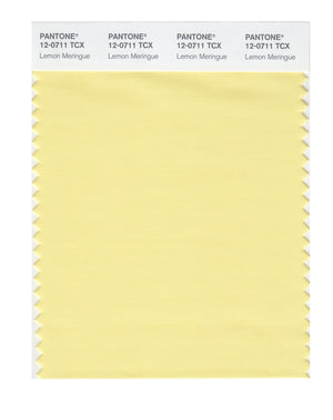 Pantone SMART Color Swatch 12-0711 TCX Lemon Meringue