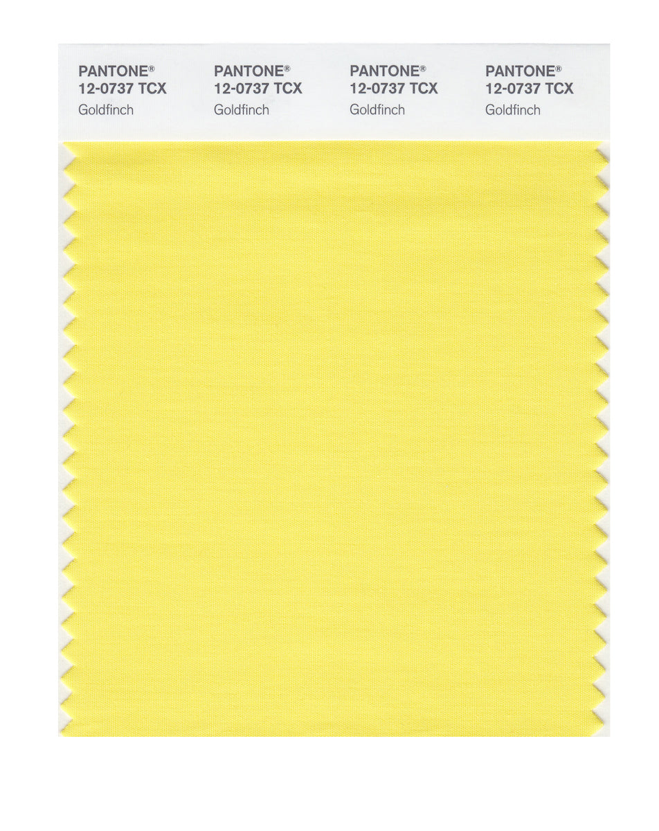 Pantone SMART Color Swatch Card 12-0737 TCX Goldfinch - Columbia Omni ...