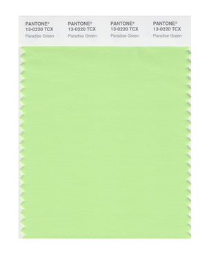 Pantone SMART Color Swatch 13-0220 TCX Paradise Green