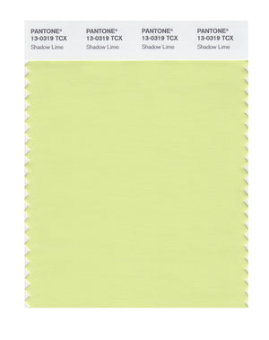 Pantone SMART Color Swatch 13-0319 TCX Shadow Lime
