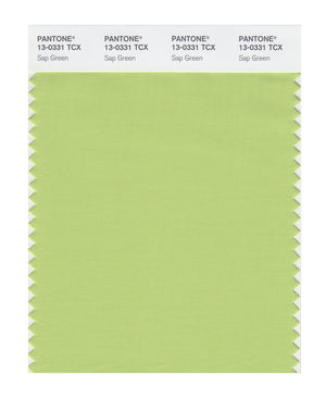 Pantone SMART Color Swatch 13-0331 TCX Sap Green