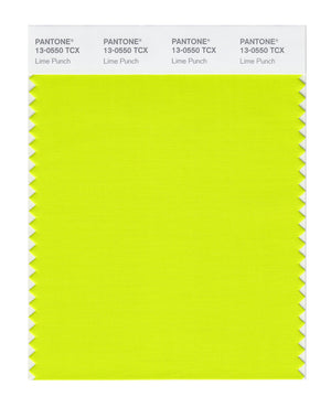 Pantone SMART Color Swatch 13-0550 TCX Lime Punch