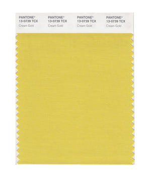 Pantone SMART Color Swatch 13-0739 TCX Cream Gold