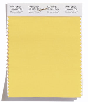 Pantone SMART Color Swatch 13-0851 TCX Minion Yellow