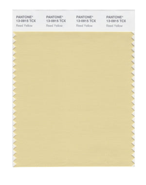 Pantone SMART Color Swatch 13-0915 TCX Reed Yellow