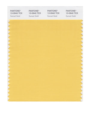 Pantone SMART Color Swatch 13-0940 TCX Sunset Gold
