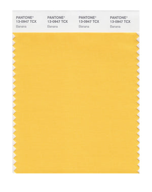 Pantone SMART Color Swatch 13-0947 TCX Banana