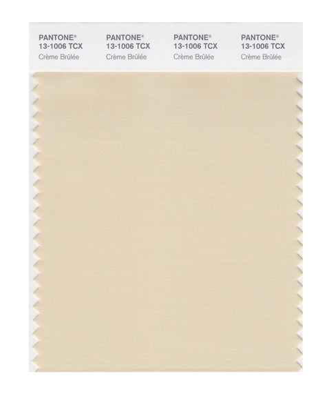Pantone SMART Color Swatch Card 13-1006 TCX Crðme Br_l_e - Columbia ...