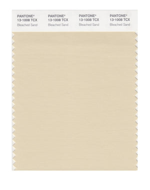 Pantone SMART Color Swatch 13-1008 TCX Bleached Sand