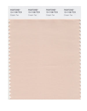 Pantone SMART Color Swatch 13-1108 TCX Cream Tan