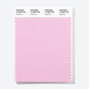 Pantone Polyester Swatch Card 13-2820 TSX Party Pink