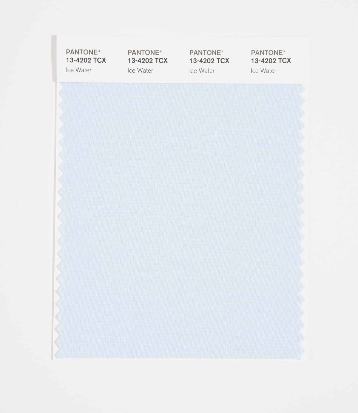 Pantone SMART Color Swatch Card 13-4202 TCX Ice Water - Columbia Omni ...