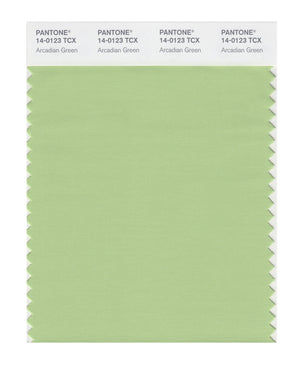 Pantone SMART Color Swatch 14-0123 TCX Arcadian Green