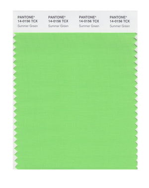 Pantone SMART Color Swatch 14-0156 TCX Summer Green