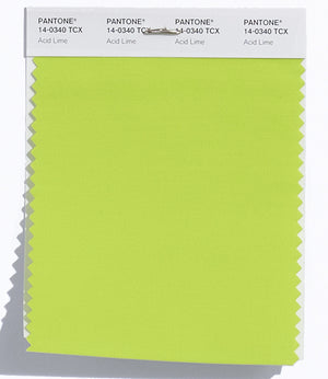 Pantone SMART Color Swatch 14-0340 TCX Acid Lime