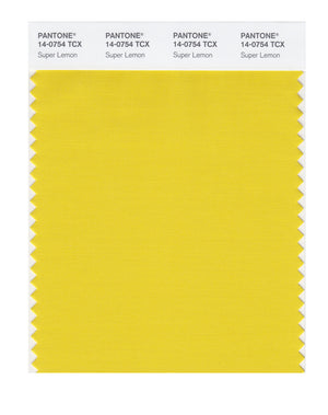 Pantone SMART Color Swatch 14-0754 TCX Super Lemon