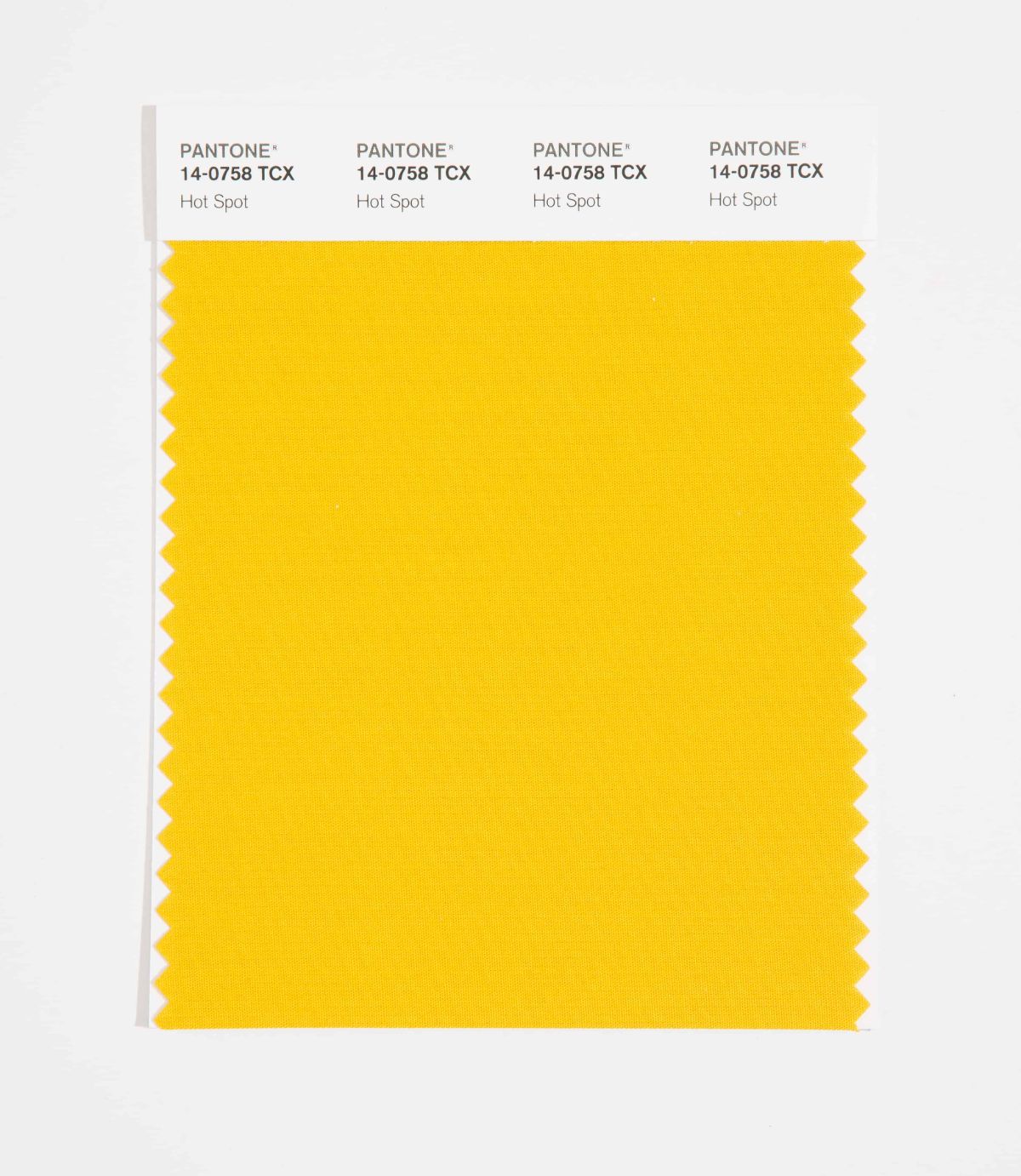 Pantone SMART Color Swatch Card 14-0758 TCX Hot Spot - Columbia Omni Studio