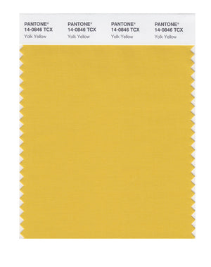 Pantone SMART Color Swatch 14-0846 TCX Yolk Yellow