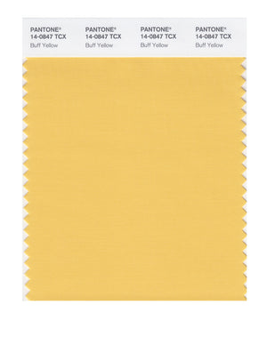 Pantone SMART Color Swatch 14-0847 TCX Buff Yellow