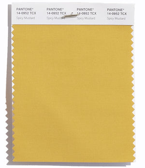 Pantone SMART Color Swatch 14-0952 TCX Spicy Mustard