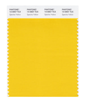 Pantone SMART Color Swatch 14-0957 TCX Spectra Yellow