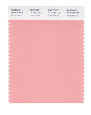 Pantone SMART Color Swatch 14-1420 TCX Apricot Blush