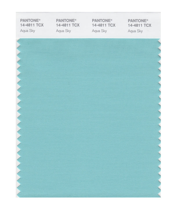 Pantone SMART Color Swatch Card 14-4811 TCX (Aqua Sky)