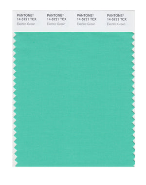 Pantone SMART Color Swatch 14-5721 TCX Electric Green